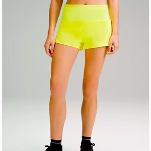 Lululemon speed up high rise lined 2.5” short